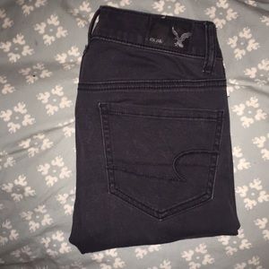 High waisted skinny jeans